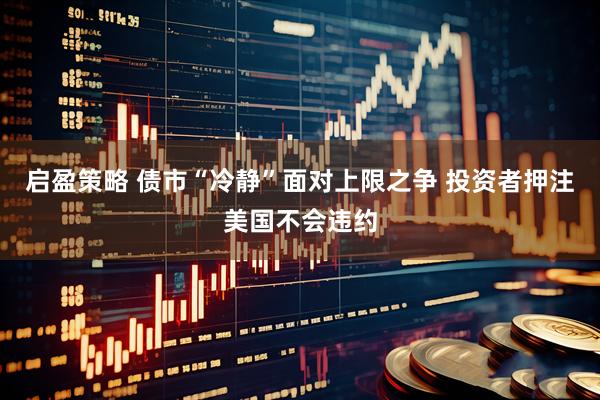 启盈策略 债市“冷静”面对上限之争 投资者押注美国不会违约